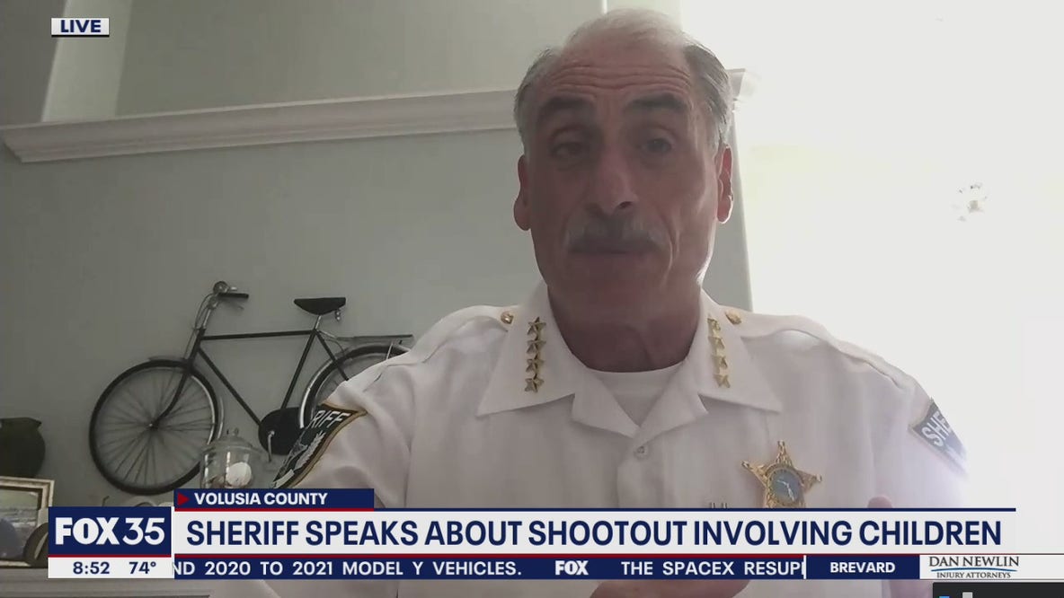 Sheriff speaks out after shootout with 2 children